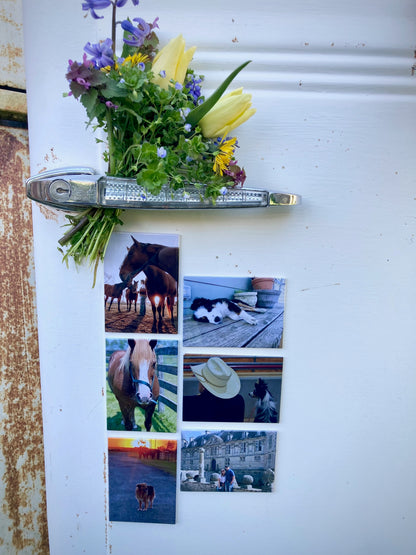 Aimant photo personnalisé fait main en Bourgogne